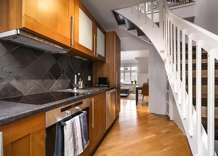 Apartament Bright Top-floor With Sea View Bergen